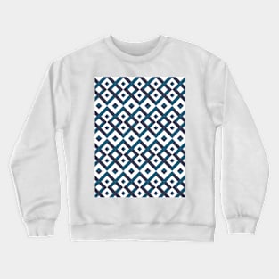 Azure Maze Crewneck Sweatshirt